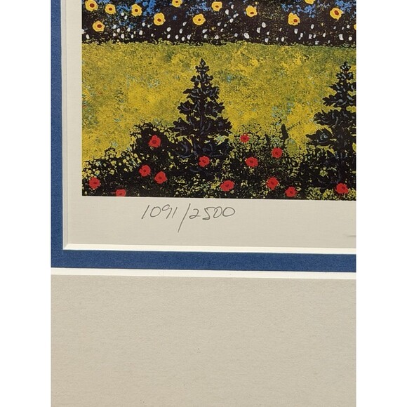 Jane Wooster Scott "Springtime Cheer" Signed Limited Edition Lithograph Framed - Picture 4 of 8